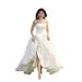 Elegant Strapless A-Line Wedding Dress For Photoshoots – Boho Chic Bridal Gown, Couple Photography, Outdoor & Street Style, Sizes_ecoleips.com