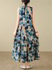 Cotton Vintage Sleeveless Polka Dot Dresses For Women 2026 Summer Casual Loose Long Dress Femme Robe Vestidos Fashion Clothing_ecoleips.com