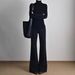Four-way Stretch Black Spring-summer Flared Jeans For Women, 2026 Autumn-winter New High-waisted Non-tight-fitting_ecoleips.com