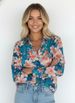 2026 New Cross-Border Foreign Trade Women's Spring And Autumn Printed Turn-Down Collar Long-Sleeve Loose Plus-Size_ecoleips.com