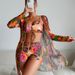 Women's Sexy Bikini Set - 3 Piece Swimwear With Special Fabric & Multiple Colors_ecoleips.com