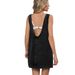 Women's Washed Backless Casual Vest Dress with Suspender Skirt European American Style Summer Spring/Autumn Clothing_ecoleips.com