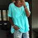 2026 European And American Cross-border Foreign Trade New Clothing, Spring/summer Solid Color Round Neck_ecoleips.com