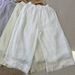 Japanese-style Ramie Vintage Lace Loose Casual Wide-leg Pants_ecoleips.com