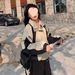 girl Thickened Fleece-Lined Inner Jacket Color-Block Patchwork Short Parka Women's 2025 Winter New Small Size_ecoleips.com