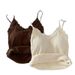 Plus-size Women's Clothing 2025 Autumn Beautiful Back Camisole Suitable Both Inner And Outer Wear, Slim-fit Base Layer_ecoleips.com