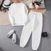 Women’s Clothing sweatshirt suit letter printing loose casual long sleeved women's clothing_ecoleips.com