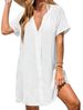 Aria Basics Aria Basics European And American Cross-Border Foreign Trade Women's Clothing 2024 Independent Station Summer Casual V-Neck_ecoleips.com