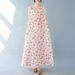 2024 Real Shot Summer New Bohemian Plus Size Sleeveless Round Neck Printed Mid-Length Dress For Women_ecoleips.com