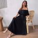 Women's Clothing One Shoulder Beach Pleated Dress_ecoleips.com
