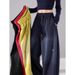Women's Star Patterned Rhinestone Gradient Color Casual Pants Elastic Waist Wide Leg Sweatpants Street Style Cool Autumn Winter_ecoleips.com