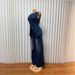 Women's Clothing Washed New Temperament Sleeveless Casual Denim Trousers Suit_ecoleips.com
