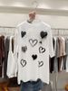 Large Version Short Sleeved T Shirt Women New Design Round Neck Versatile Medium And Long Ins Top_ecoleips.com
