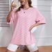 Women's Classic Crewneck T-Shirt Soft Cotton Casual Tee Modern Relaxed Fit_ecoleips.com