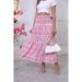 Real Shot: Amazo Cross-border Europea Ad America Ew Bohemia Holiday Style Prited Flared Skirt For_ecoleips.com