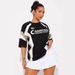 Women's Clothing Street Style Letter Printing Loose Round Neck Short Sleeved T Shirt Summer Hot Girl Personality Versatile Trendy T Shirt_ecoleips.com