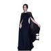 Women's Clothing Autumn And Winter Hot Diamond Robe Evening Dress_ecoleips.com