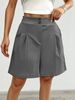 2025s 2025 Summer New Loose Pants Casual Women's High Waist Wide Leg Shorts_ecoleips.com