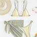 Women's Clothing Three Piece Bikini Set With Triangle Sun Covering Skirt Sexy Swimwear_ecoleips.com