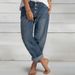 Women's Clothing Factory direct sales spring and autumn new loose casual versatile simple slim straight jeans women's clothing_ecoleips.com