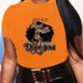 Summer European And American Cross-border Foreign Trade Wholesale T-shirts, Round-neck Casual Plus-size Loose_ecoleips.com