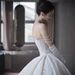 Elegant Strapless Wedding Dress – French-Inspired Vintage Lace Gown With Detachable Train, Plus Size & Petite Friendly, Romantic Boho Bridal Gown_ecoleips.com