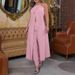 2026 Spring/Summer Elegant Halter Neck Sleeveless Solid Color Backless Loose Top And High-Waisted Pants Set For Women,_ecoleips.com