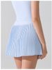 K High-waisted Quick-dry Yoga Skirt With Pleats For Fitness, Running, Badminton, Tennis, Outdoor Activities, And Anti-slip Prevention_ecoleips.com