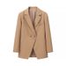 Women's Slim Fit Casual Suit Jacket Fashionable And Versatile New Clothing For Women_ecoleips.com