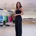 Women's Clothing summer new fashion slanted shoulder collar waist solid color wide leg jumpsuit for women_ecoleips.com