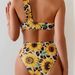 Women's Sexy Bikini Swimsuit Bow Tie One-Piece Polyester Fits True To Size For All Seasons_ecoleips.com