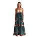 Cross-border Foreign Trade Independent Site 2024 New European American Sexy Strap Dress With Positioning Print_ecoleips.com