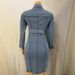 Women's Clothing Fashion Lapel Cardigan Slim Denim Dress_ecoleips.com