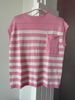 Oversized Striped Knit Sweater – Cozy Chunky Yarn Crewneck Top | Casual Loose Fit Pullover For Women_ecoleips.com