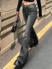 High-Waisted Flare Jeans For Women – Stretchy Bootcut Trousers With Vintage Buttons (S-3XL, Polyester Denim-Like, Office-to-Weekend Pants)_ecoleips.com