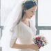 Light Dress Travel Photography, Forest-style, Double-shoulder V-neck, Long For Brides To Wear On Their Wedding Day, 2026_ecoleips.com