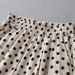 Suitable For All Seasons French Style Cotton Linen Polka Dot Wide Leg For Women 2024 Summer Thin Casual High Waist Straight Loose Cropped Pants_ecoleips.com