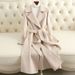 Fashionable Double-Sided Woolen Belted Coat For Women, Slim Fit, Mid-Length, 2025 Autumn/Winter New Trend_ecoleips.com
