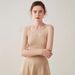 Women's Cashmere Camisole, New Autumn And Winter Ribbed Pullover Wool Knit Slim-fit Vest Top_ecoleips.com