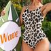 Fashion Women's Halter Backless Swimsuit One Piece Sexy Printed American Design For Vacation Pool Party_ecoleips.com