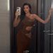Women Premium Textured Dress Elegant High End Asymmetric Neckline Sleeveless Ruched Detail Party Casual Dress For Women Fashion Outfit_ecoleips.com