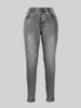 Foreign Trade Mid-Waist Jeans For Women Summer 2026 New Vintage Washed Slim Fit Elastic Versatile Casual_ecoleips.com