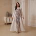 NC64 Mesh Embroidery Sequined Long Skirt Cross Border Dress Abaiya Women's Muslim Fashion Clothing_ecoleips.com
