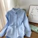 Women's Clothing Gentle Style Loose Soft Milk Powder Layered Wear Unique Niche White Shirt_ecoleips.com