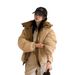 girl Girl Girl Raw C Korean Style Hooded Reversible Down For Women 2025 Winter Solid Color Short Ins Zipper Puffer Jacket Obj*t_ecoleips.com