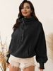 Aria Basics New Arrival Hooded Sweatshirt European And American Women's Fashion Trendy Brand Sports Hoodie Zipper Drawstring_ecoleips.com
