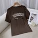 Women's Oversized T-Shirt Soft Cotton Blend Short Sleeve Crewneck Basic Tee for Casual Wear Plain Top_ecoleips.com