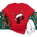 European And American Cross-border Foreign Trade Women's Clothing Christmas Letter Print Round Neck Short-sleeve T-shirt_ecoleips.com