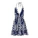 AC354 European And American 2024 Cross-border Loose-fitting Women's Elegant Style Randomly Printed Tie-dye Maxi_ecoleips.com