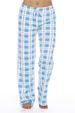 Suitable For All Seasons Spring And Autumn Classic Plaid Home Casual Long Loose Women's Pants_ecoleips.com